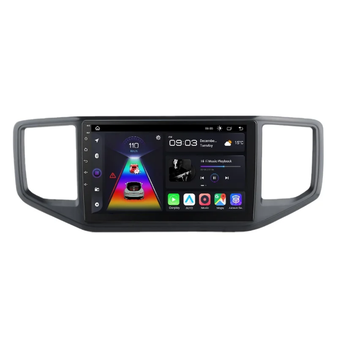 9"android 12, android bilstereo  VW Amarok ( 2016--2020) gps wifi carplay android auto blåtand rds Dsp RAM: 8GB,  ROM : 256GB,  4G LTE