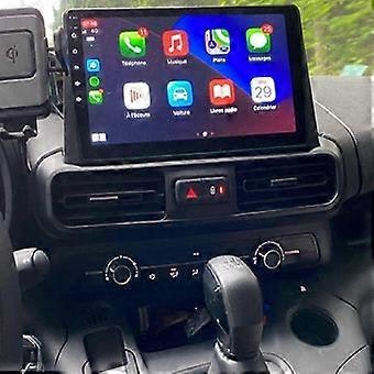 9"android 13. Bilstereo  Citroen Berlingo  ( 2018-2024)gps wifi carplay android auto blåtand rds Dsp RAM: 8GB,ROM: 256GB, 4G LTE