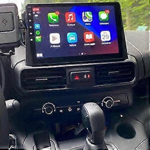 9"android 13. Bilstereo  Citroen Berlingo  ( 2018-2024)gps wifi carplay android auto blåtand rds Dsp RAM: 8GB,ROM: 256GB, 4G LTE