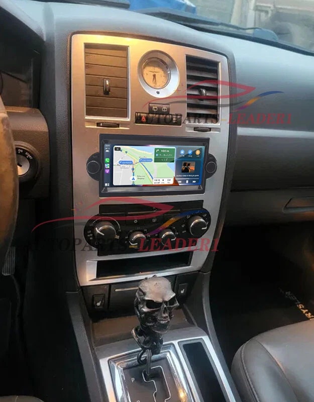 6.2" android 15 Bilstereo Chrysler 300C(2004--2008) gps wifi carplay android auto blåtand rds Dsp RAM:4GB, ROM:64GB