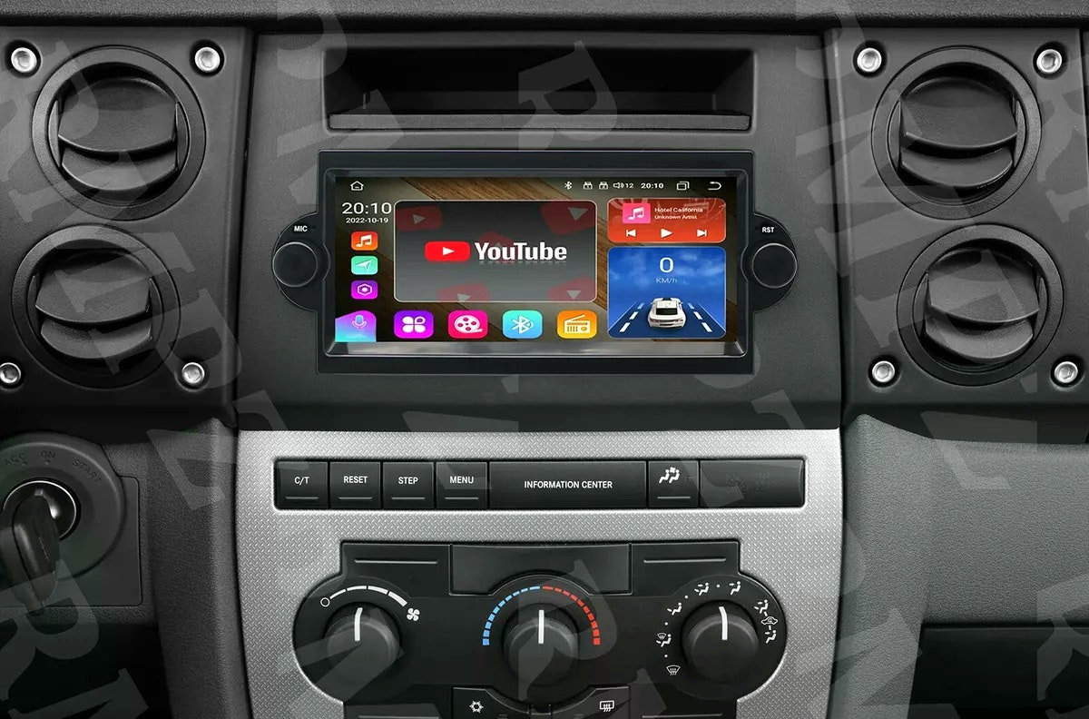 6.2" android 15 Bilster.  Jeep Commander/ Patriot/ Cherokee/compass/ Grand cherokee ( 2005--2008)  gps wifi carplay android auto blåtand rds Dsp RAM:4GB, ROM:64GB