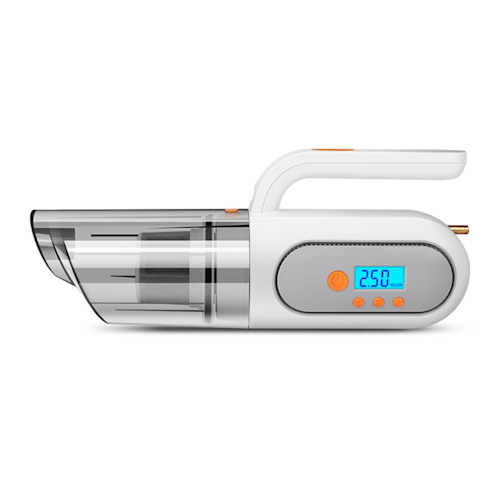 Bärbar 12volt  bil damsugare med digital display