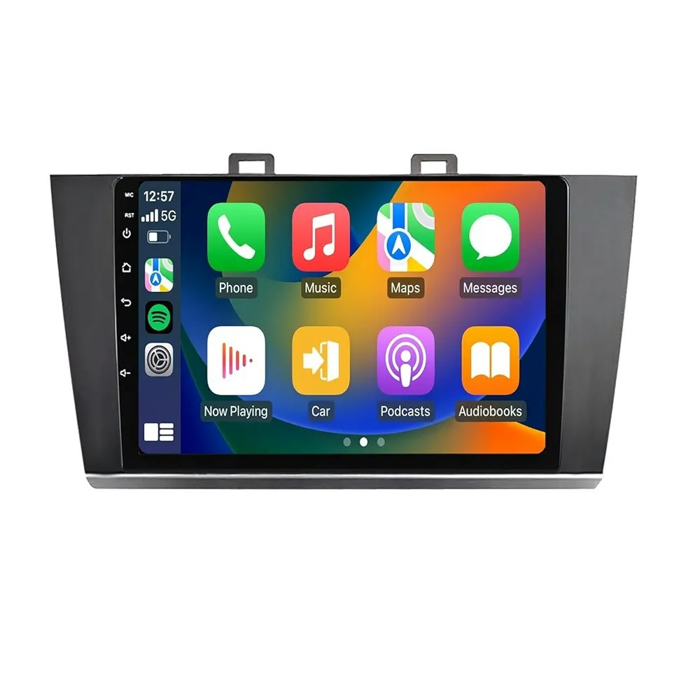 9"android 13, bilstereo  Subaru Legacy/ Outback( 2015--2018) gps wifi carplay android auto blåtand rds Dsp RAM:2GB, ROM: 64GB,wifi