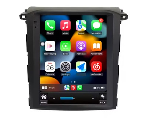 9.7" Android 13, bilstereo Subaru XV  (2017--2019) gps wifi carplay android auto blåtand rds Dsp RAM:2GB,ROM:64GB