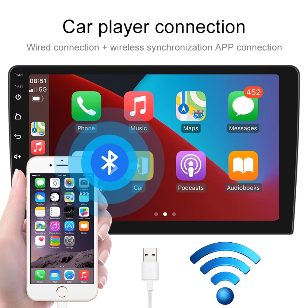 9"android 13, bilstereo  Forester( 2004--2008) gps wifi carplay android auto blåtand rds Dsp RAM:2GB, ROM: 64GB,wifi