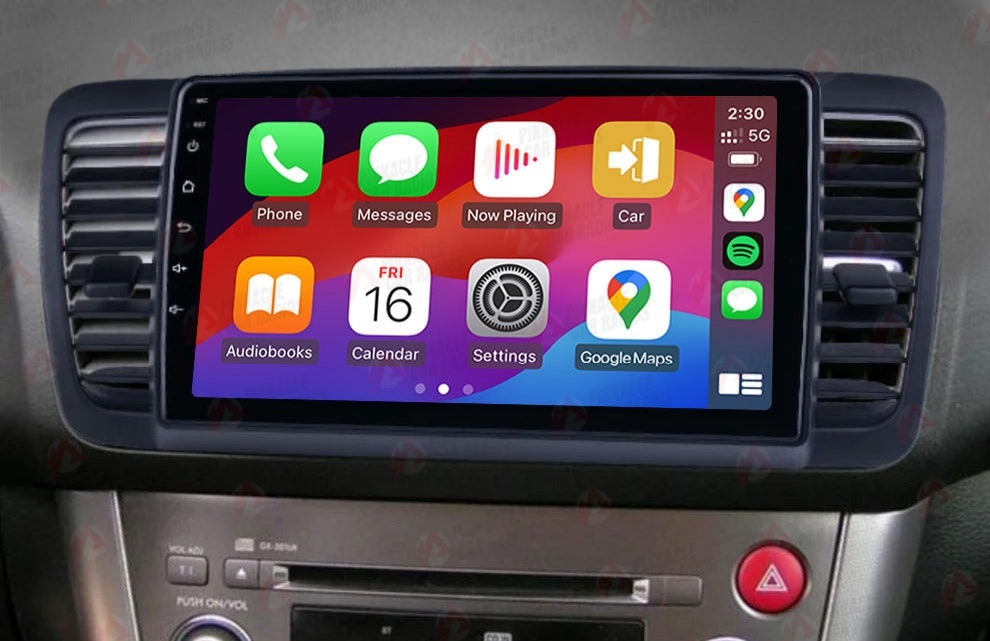 9"android 14 bilstereo  Subaru  Legacy( 2003--2009) gps wifi carplay android auto blåtand rds Dsp RAM:2GB,ROM:  32GB,4G LTE