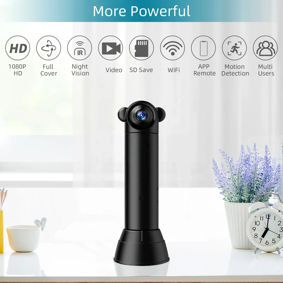 Mini wifi camera med inspelning,bevakningsystem