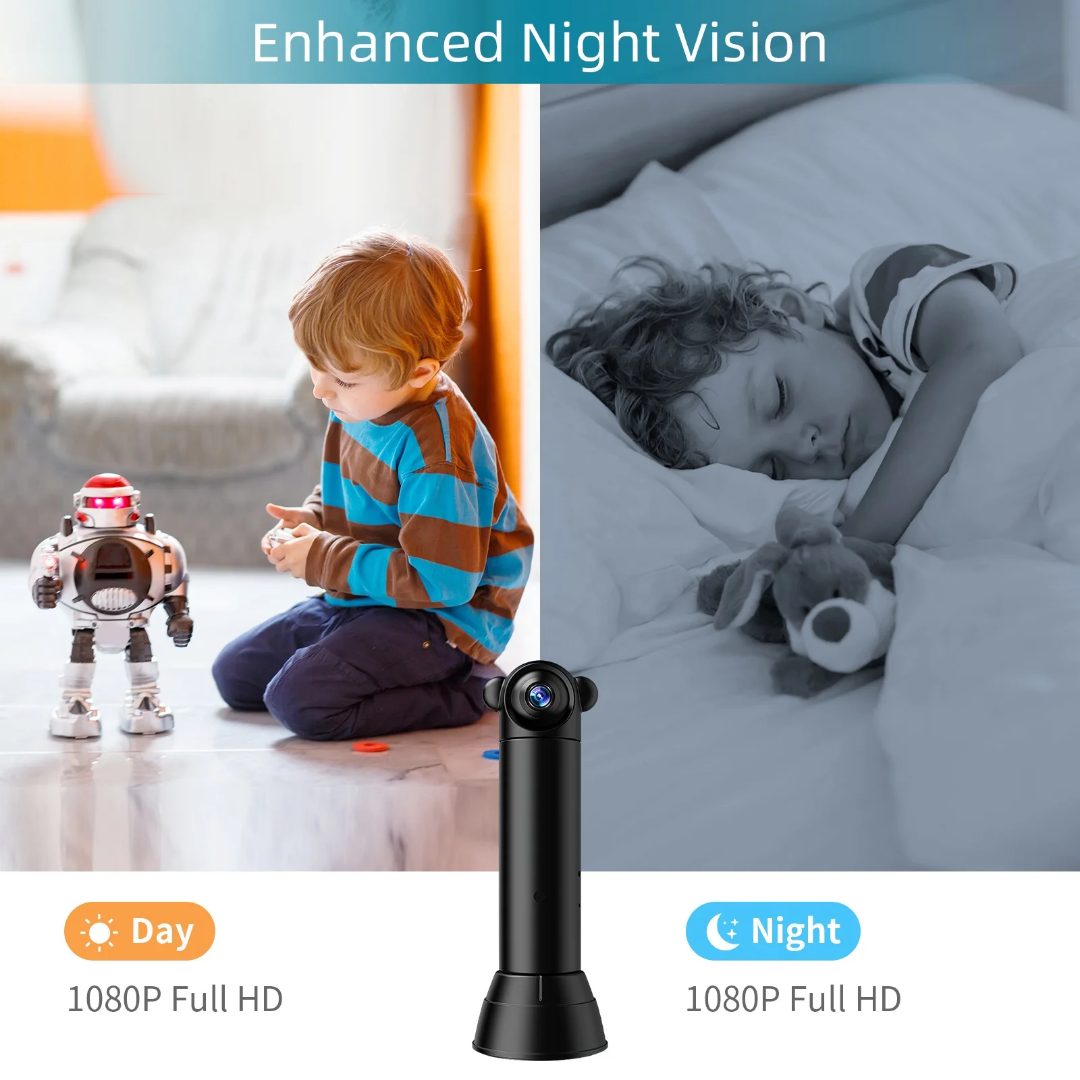 Mini wifi camera med inspelning,bevakningsystem
