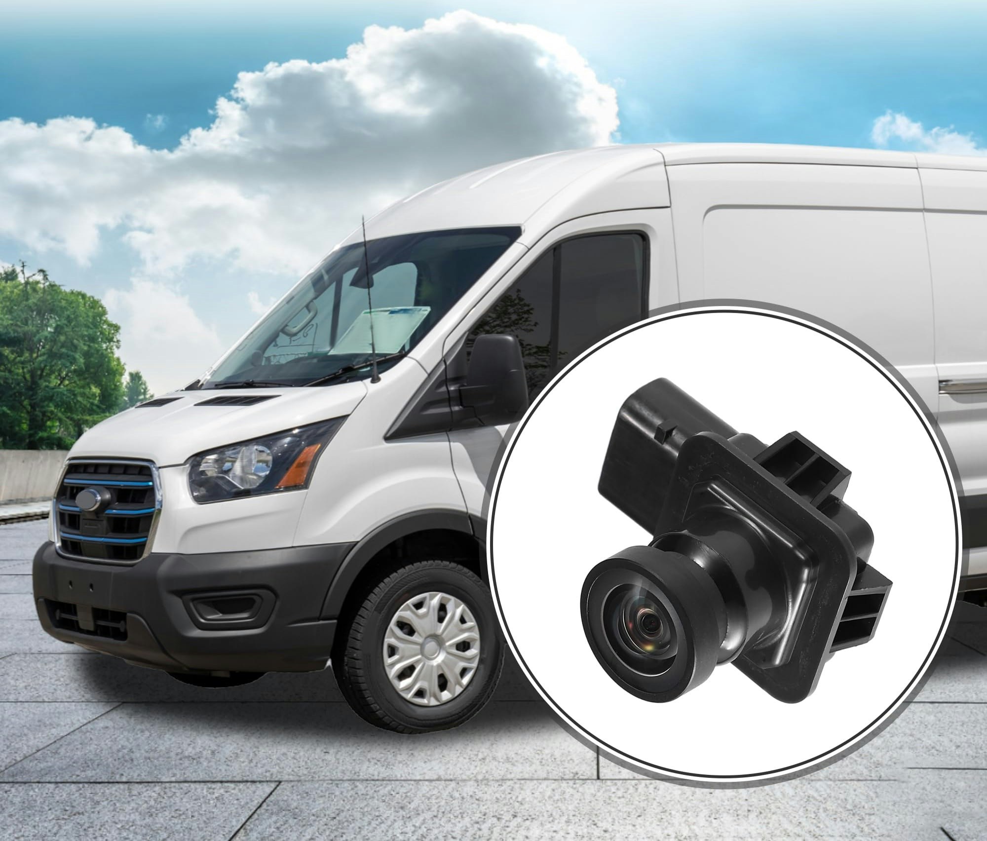 Original backkamera Ford Transit Cargo Van( 2018 -2019).