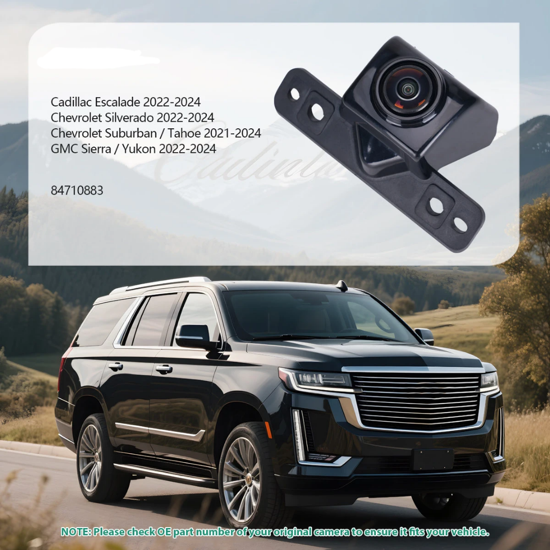 84710883 OE ersättningskamera Frontkamera för Cadillac Escalade 2022-2024, Chevrolet Silverado 2022-2024, Chevrolet Suburban/Tahoe 2021-2024, GMC Sierra/Yukon 2022-2024