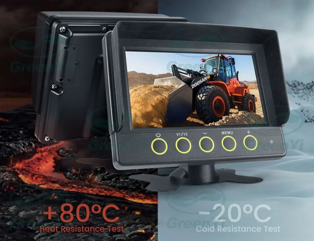 Traktor 7 " Kamerasystem, 128GB dvr inspelning