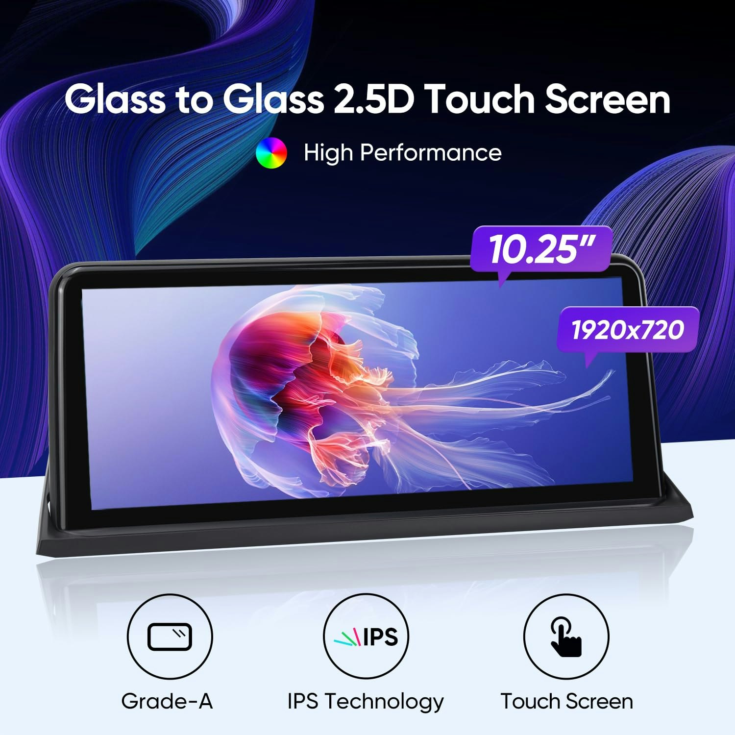 10,25 " android 13 bilstereo  BMW X5 E70 X6 E71 (2007-2010 ) CCC system   gps wifi carplay android auto  dsp RAM: 8GB, ROM: 128GB, 4G LTE