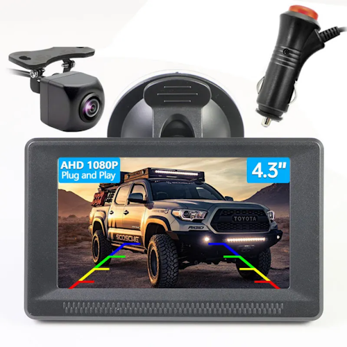 4.3" backkamera system för SUV:ar, lastbilar, husbilar