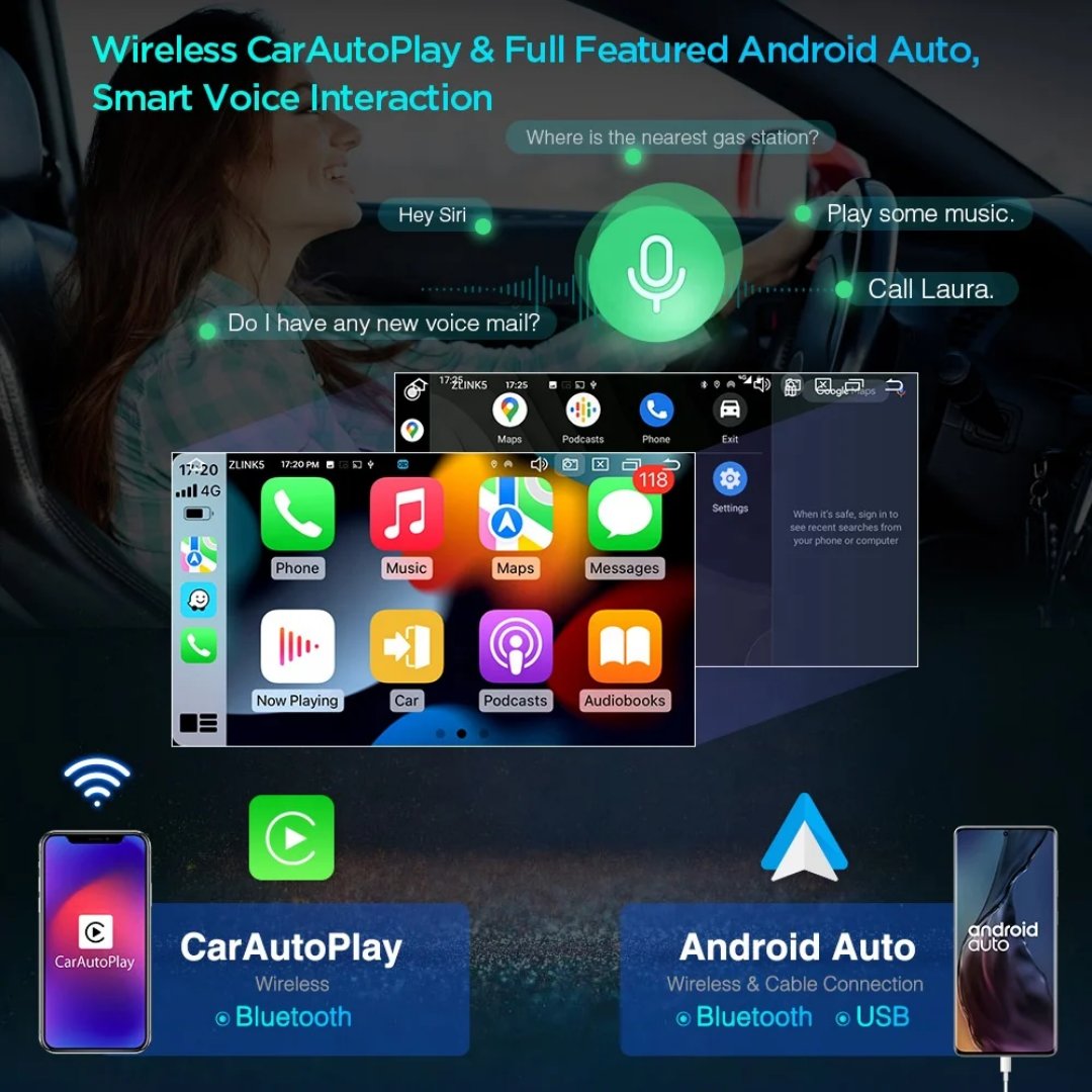 8"android 14, bilstereo  Volkswagen bilar( 2003--2015) gps wifi carplay android auto blåtand rds Dsp RAM: 8GB, ROM: 128GB, 4G LTE