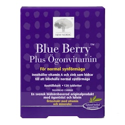 New Nordic Blue Berry Plus Eye Vitamin 120 tablets