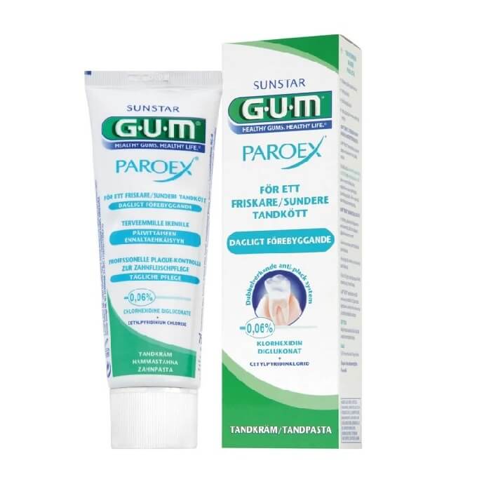 GUM Paroex Toothpaste 0.06%, 75 ml