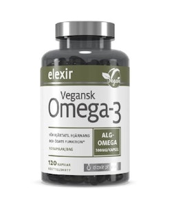 Elexir Vegan Omega 3 Fatty Acids Capsules 120 nos.
