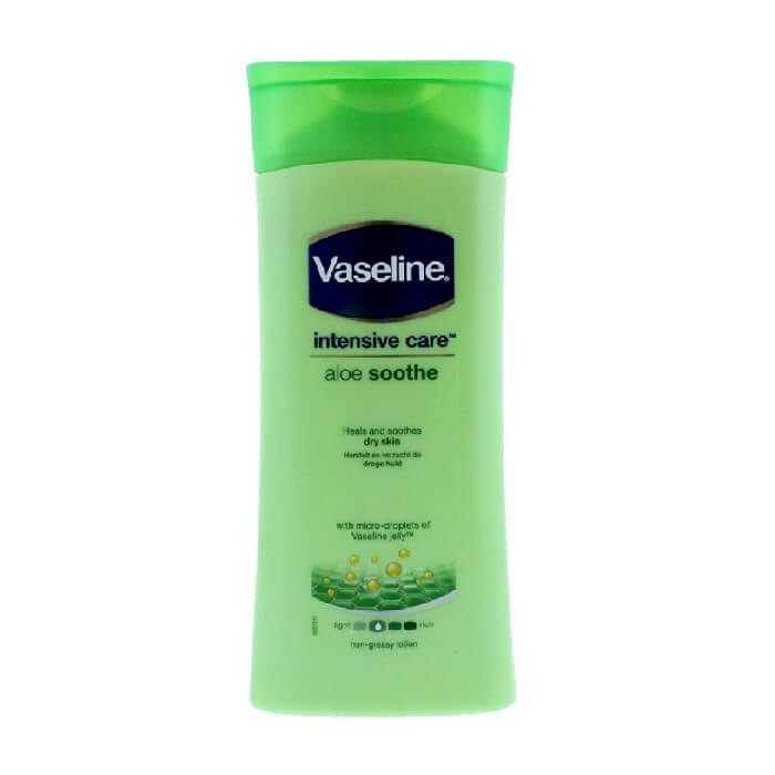 Vaseline Intensive Care Aloe Soothe Lotion for Dry Skin Body 200ml