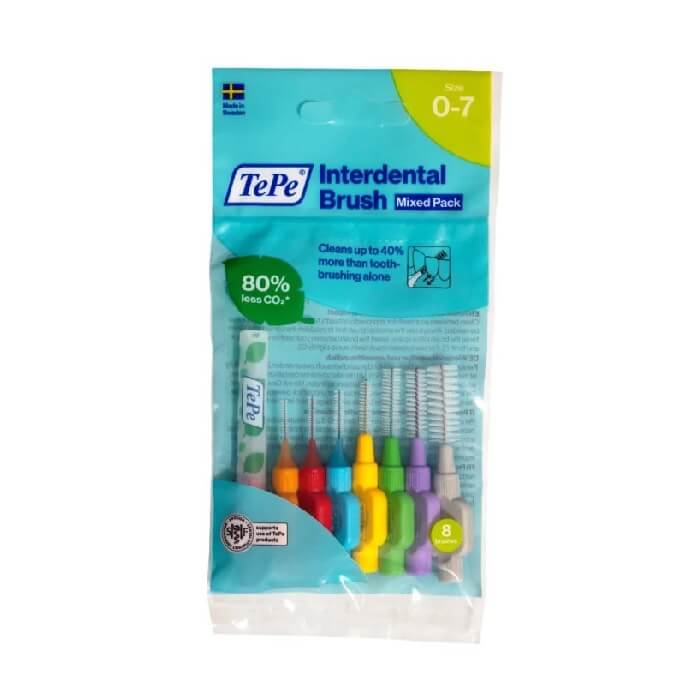 TePe Interdental Gum Brushes Original Mix pack 8 pcs