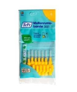 TePe Interdental Gum Brushes Original Yellow 0.7 mm 8 pcs
