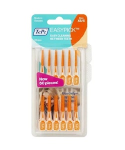 TePe EasyPick Toothpicks Floss Extra Small to Small 60 pcs