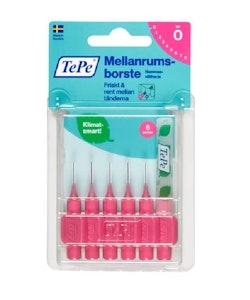 TePe Interdental Gum Brushes Pink 0.4 mm 6 pcs