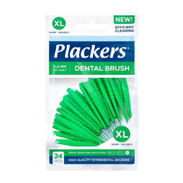 Plackers Interdental Brush XL 0,8 mm 24 pcs