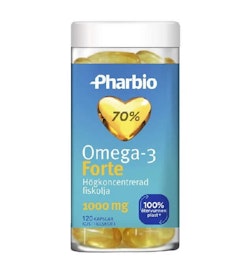 Pharbio Omega-3 Fatty Acids Capsules Forte 120 nos.