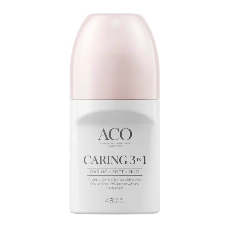 ACO Caring Antiperspirant Deodorant Roll On 50 ml