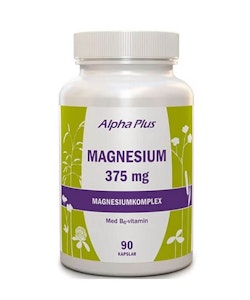 Alpha Plus Magnesium 375 mg 90 Capsules