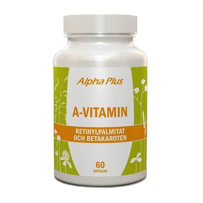 Alpha Plus Vitamin A 60 Capsules