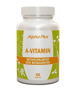 Alpha Plus Vitamin A 60 Capsules