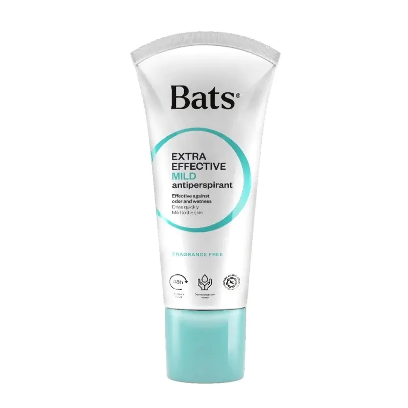 Bats Mild Antiperspirant Deodorant Body Roll-On Women 60 ml