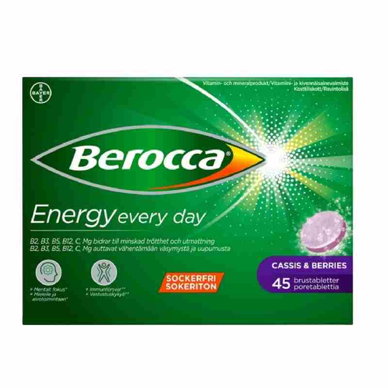 Berocca Energy Cassis & Berries 45 st