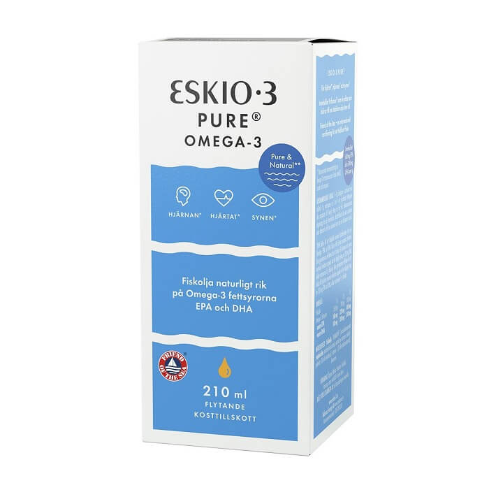 Eskio-3 Pure Omega 3 Fatty Acids In Fish Oil 210 ml