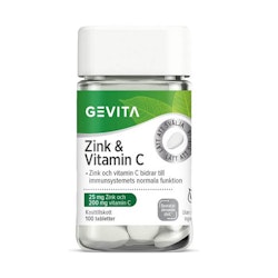 Gevita Zinc & Vitamin C 100 Tablets