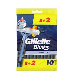 Gillette Blue3 Disposable Razors 10 pcs