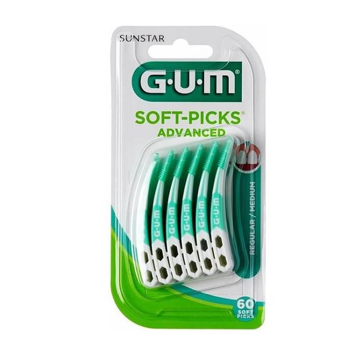 GUM Soft-Picks Advanced Regular  Toothpicks 60 pcs