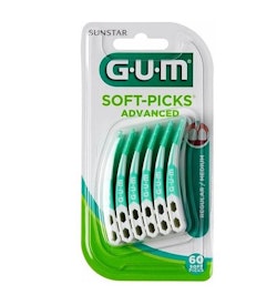 GUM Soft-Picks Advanced Regular Toothpicks 60 pcs