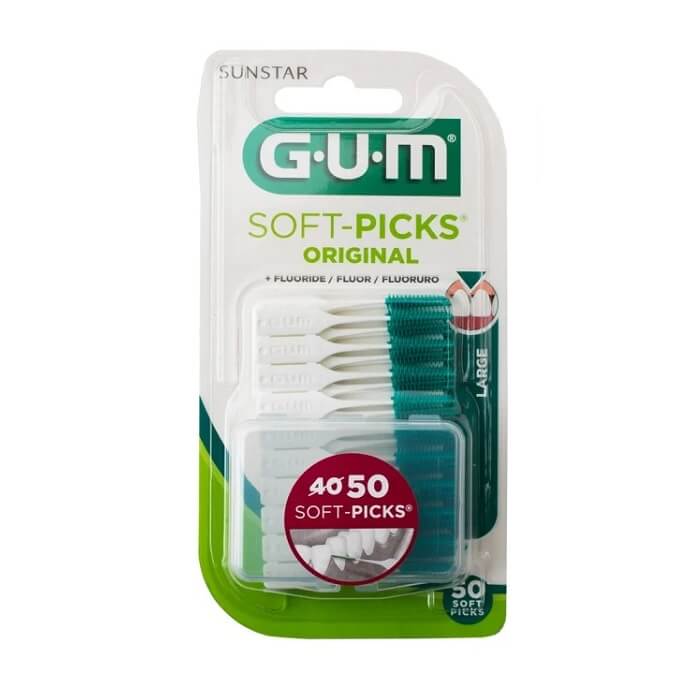 GUM Soft-Picks Toothpicks Large 50 pcs
