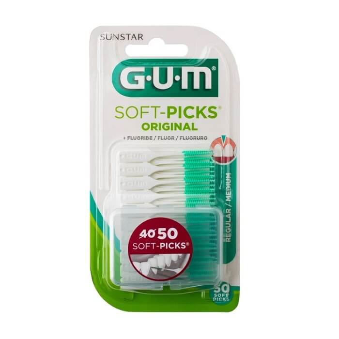 GUM Soft-Picks Toothpicks  Regular / Medium 50 pcs