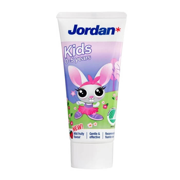 Jordan Fluoride toothpaste Kids 0-5 years 50 ml