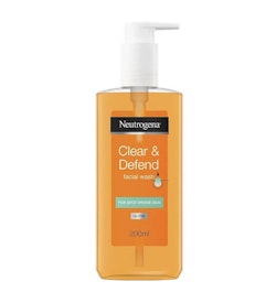 Neutrogena Clear & Defend Facial Wash 200 ml