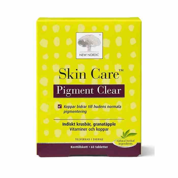 New Nordic Skin Care Pigment Clear 60 tablets