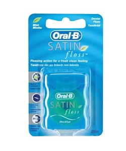 Oral B Satin Floss with Mint 25 m