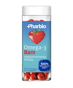 Pharbio Omega-3 Fatty Acids Capsules for Children 70 nos.