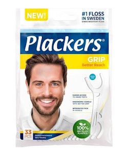 Plackers  Dental Floss Grip 33 pcs