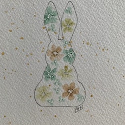Blomst kanin