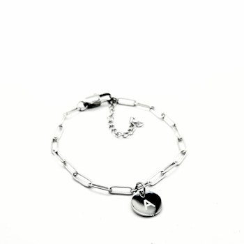 Extra tags Engraved bracelet Name link