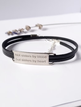 Armband "sisters by heart"